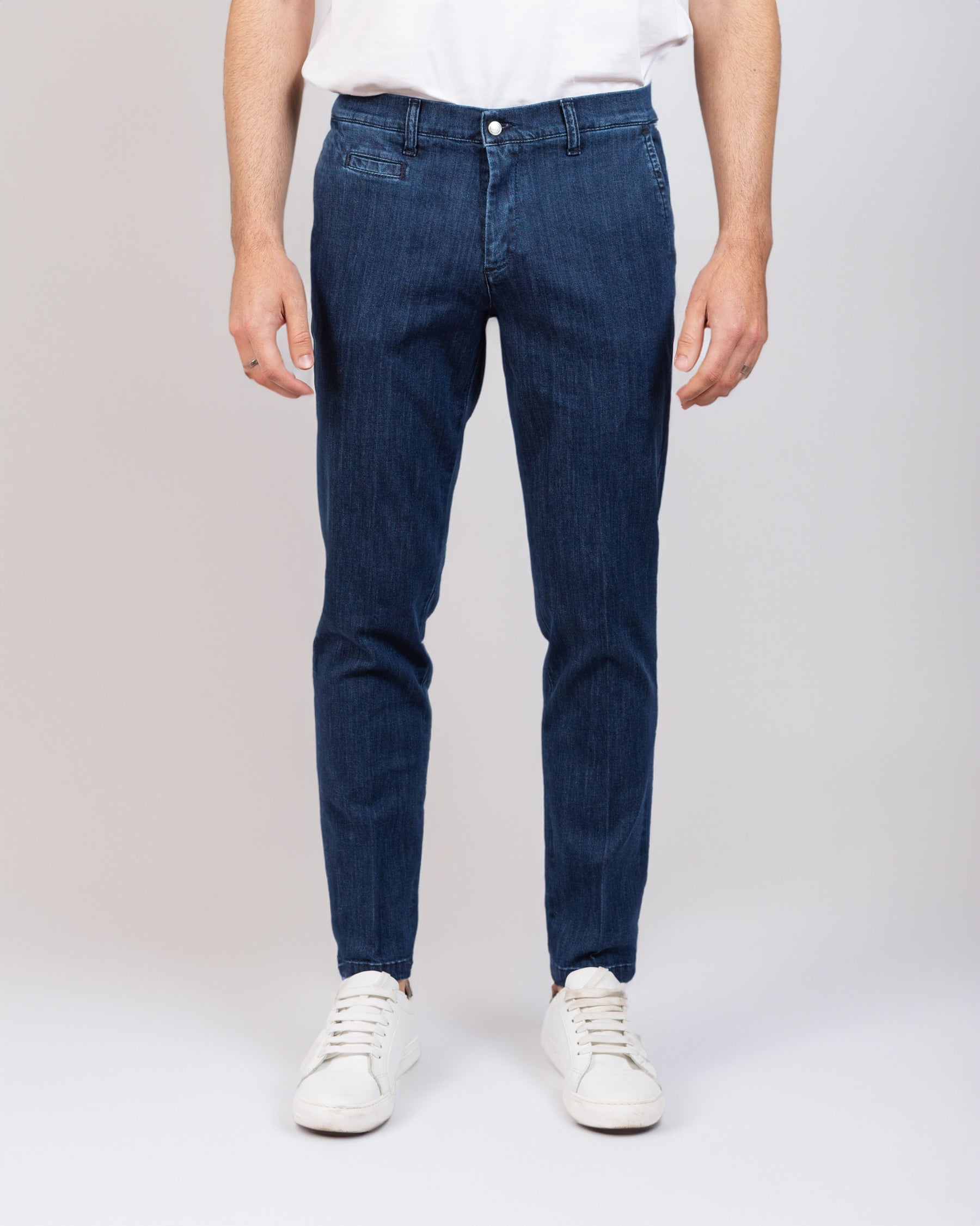 Milano - Jeans Slim Fit Elasticizzato Scuro