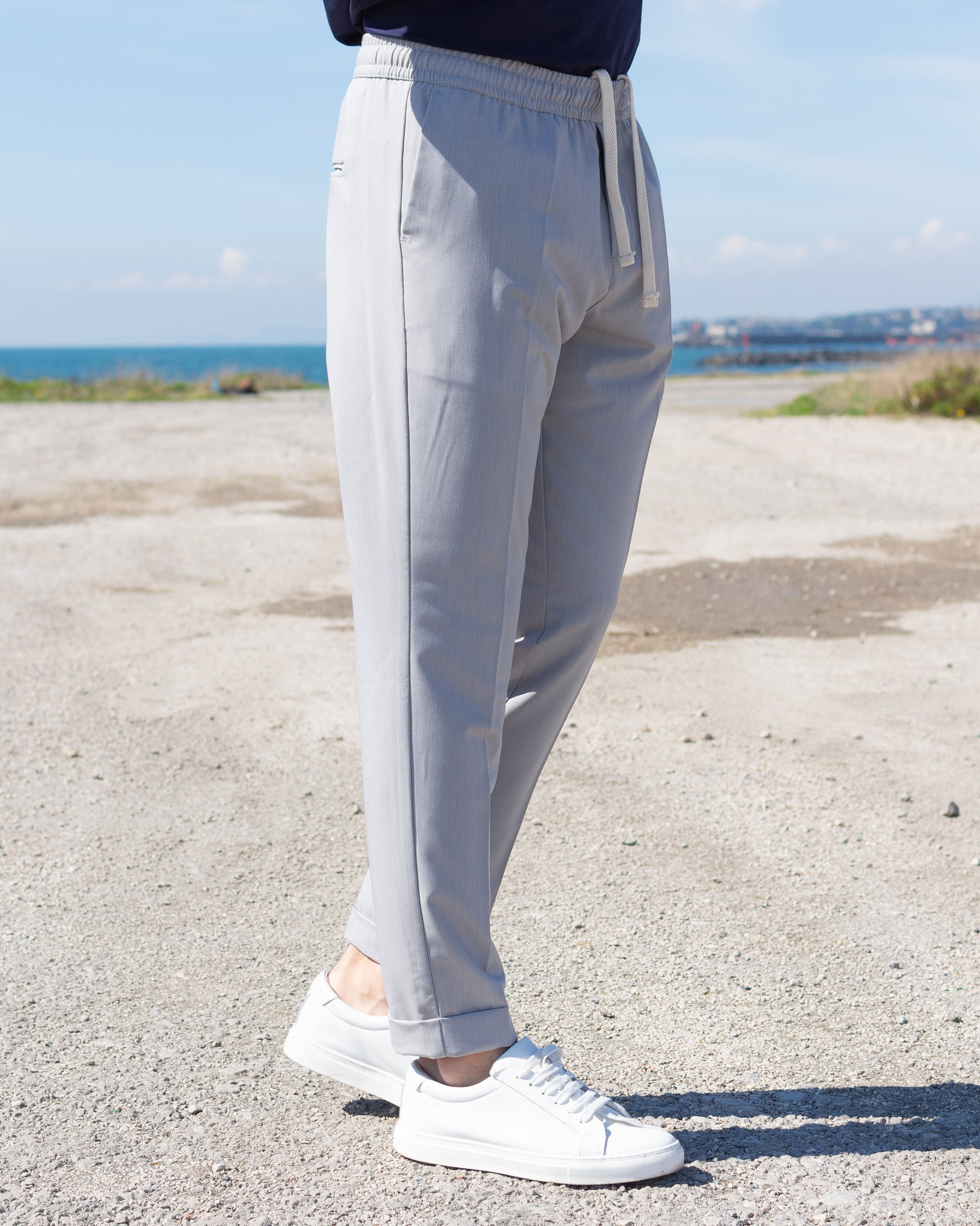Napoli - Pantalaccio Slim Grigio