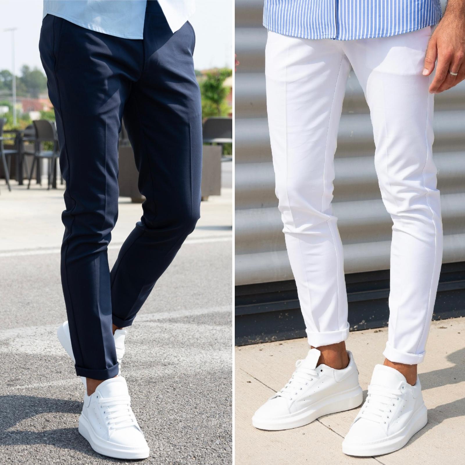 BOX "MILANO BLU-BIANCO"