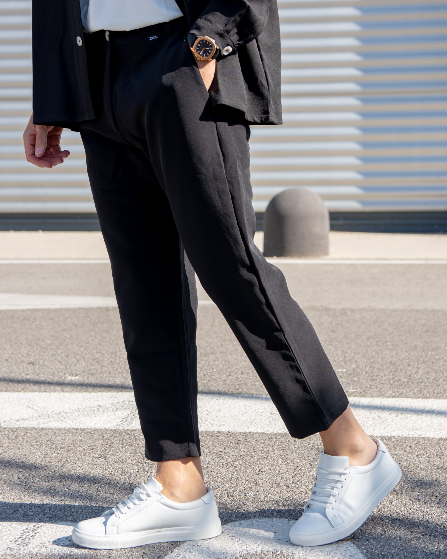 Pantalone "Orlando"-Nero