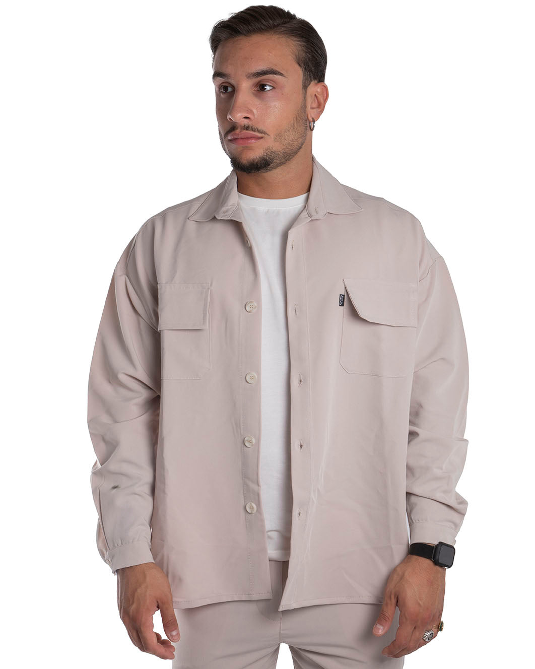 Camicia/Giacca "Orlando"- Beige