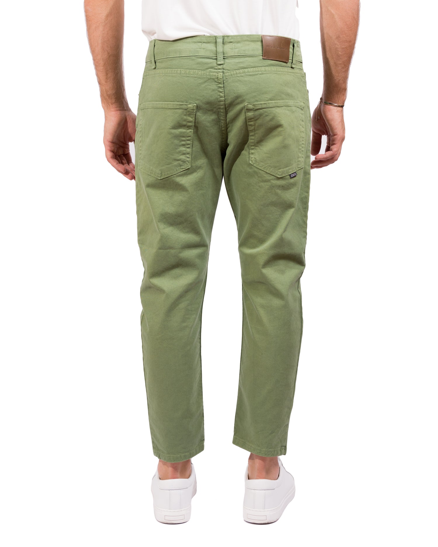 Dylan - Pantalone 5 tasche Verde