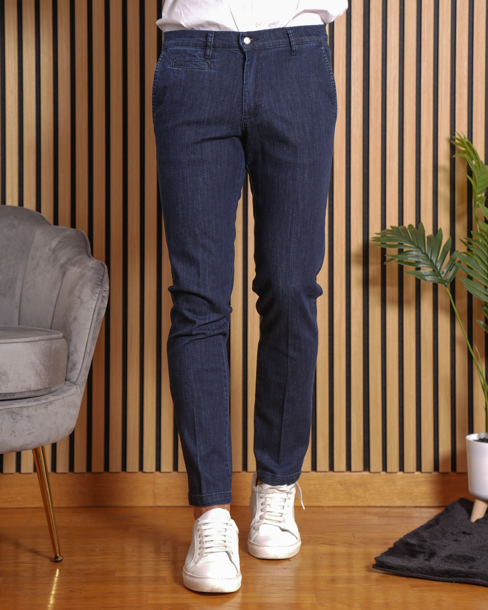 Milano - Jeans Slim Fit Elasticizzato Scuro