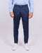 Firenze - Pantalone Sartoriale con vita elastica Blu