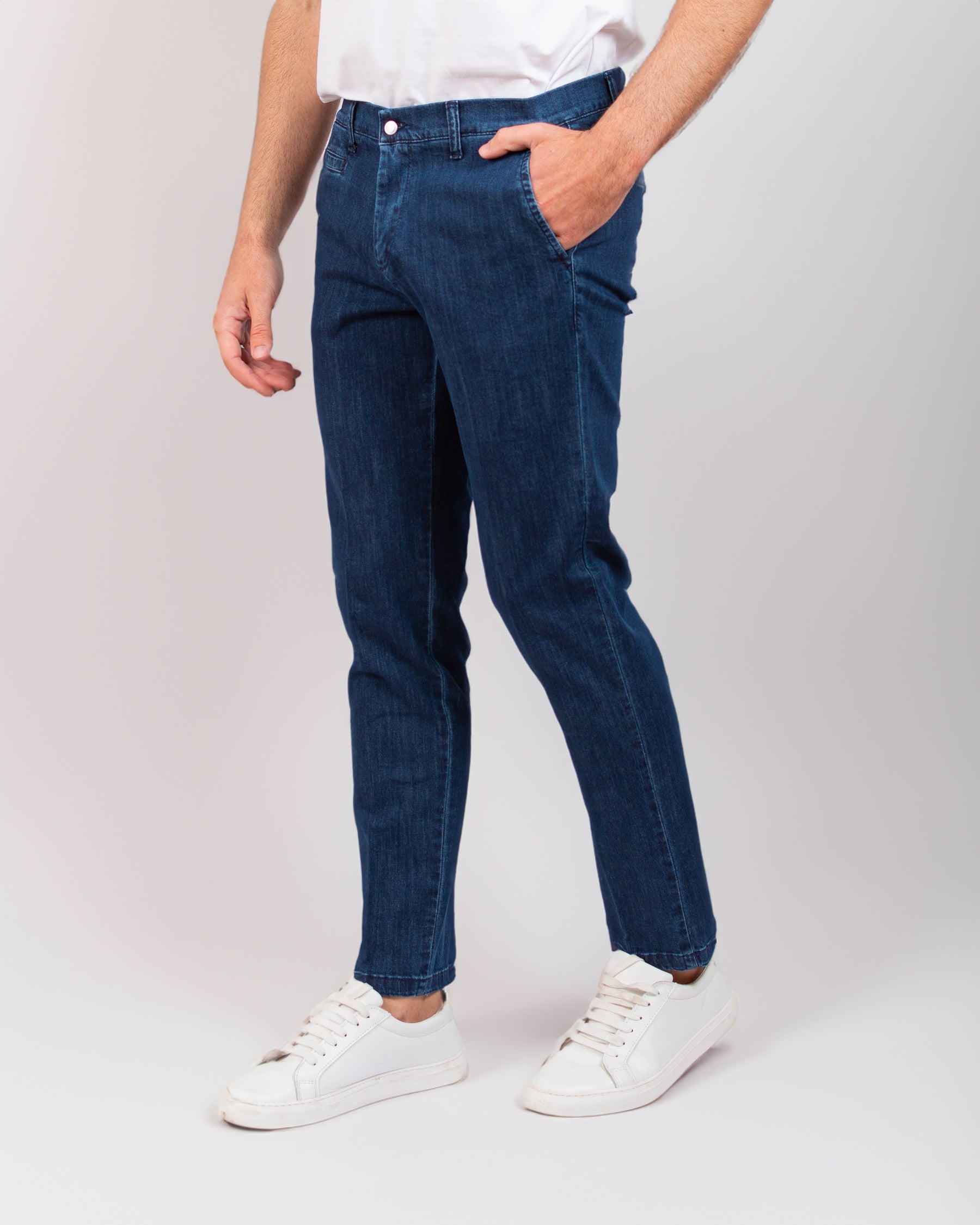 Milano - Jeans Slim Fit Elasticizzato Scuro
