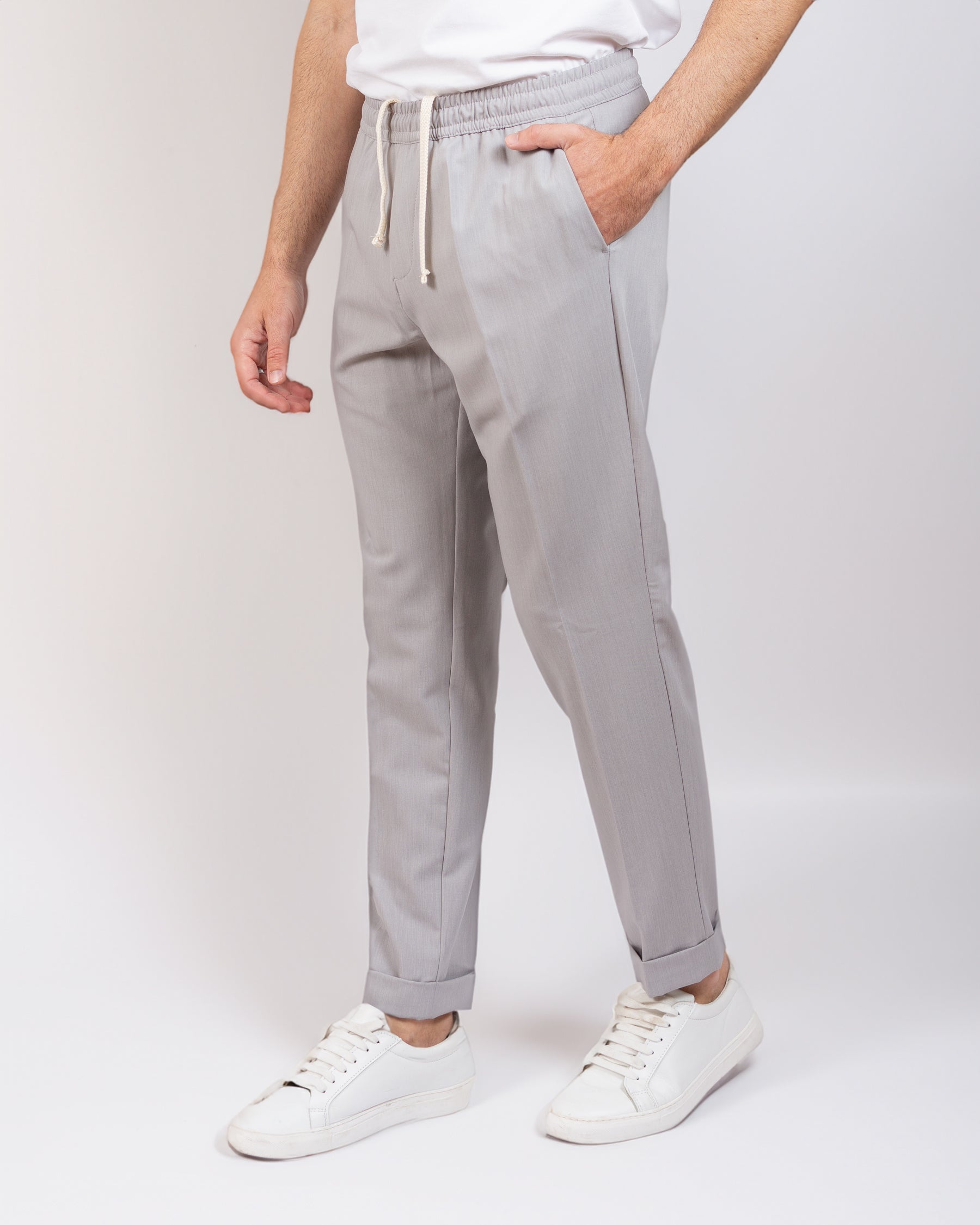 Napoli - Pantalaccio Slim Grigio