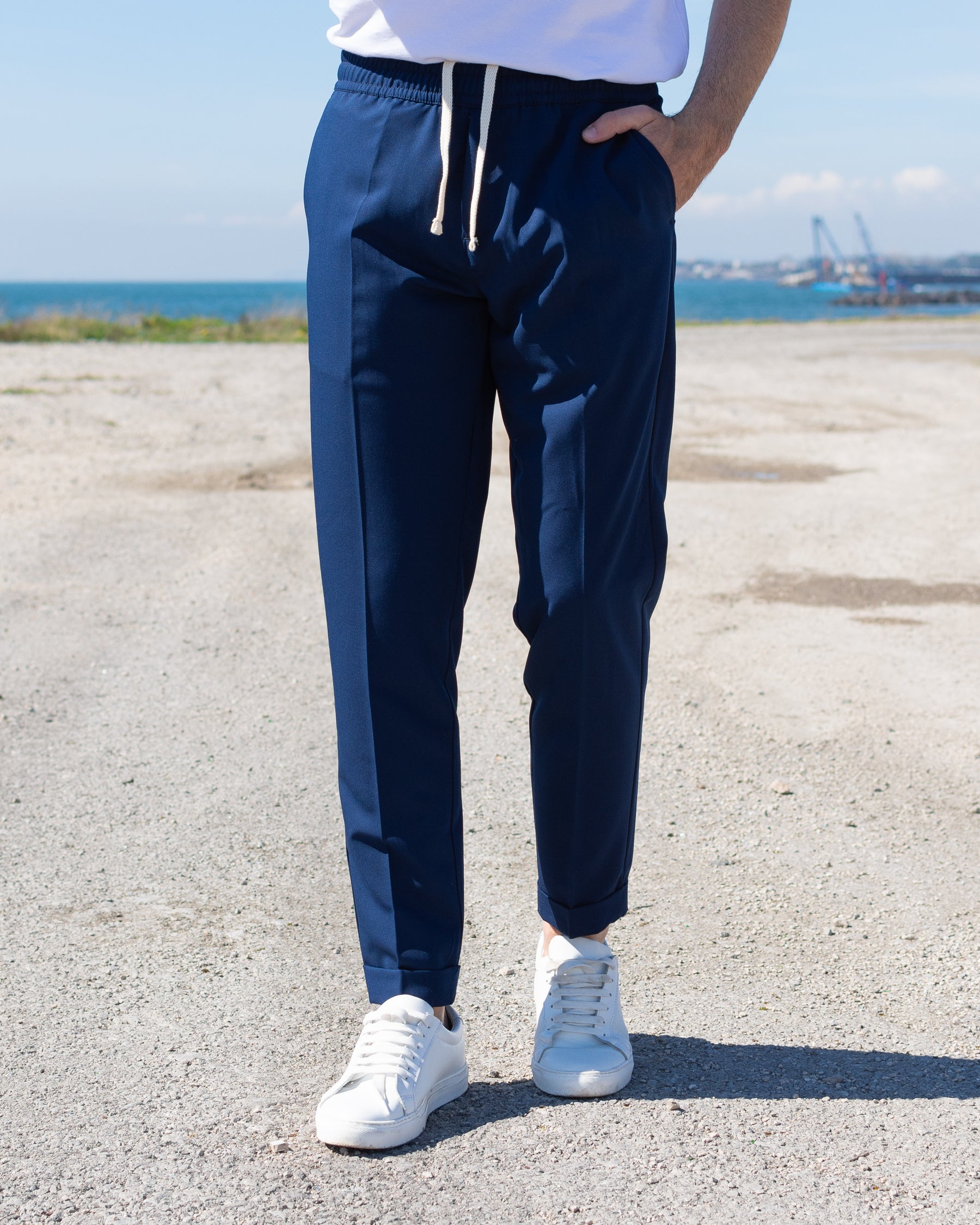 Napoli - Pantalaccio Slim Blu