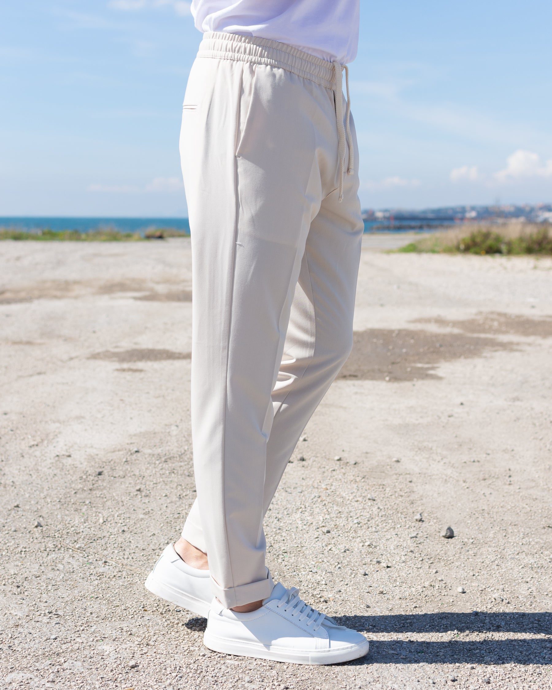 Napoli - Pantalaccio Slim Crema