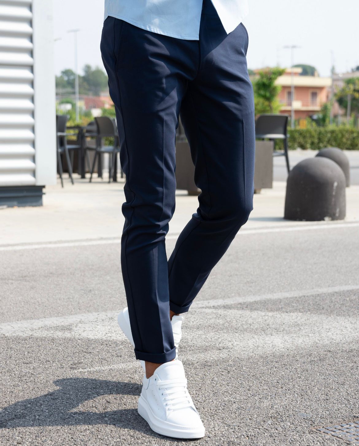 SUPER BOX "MILANO" BLU/BEIGE/NERO