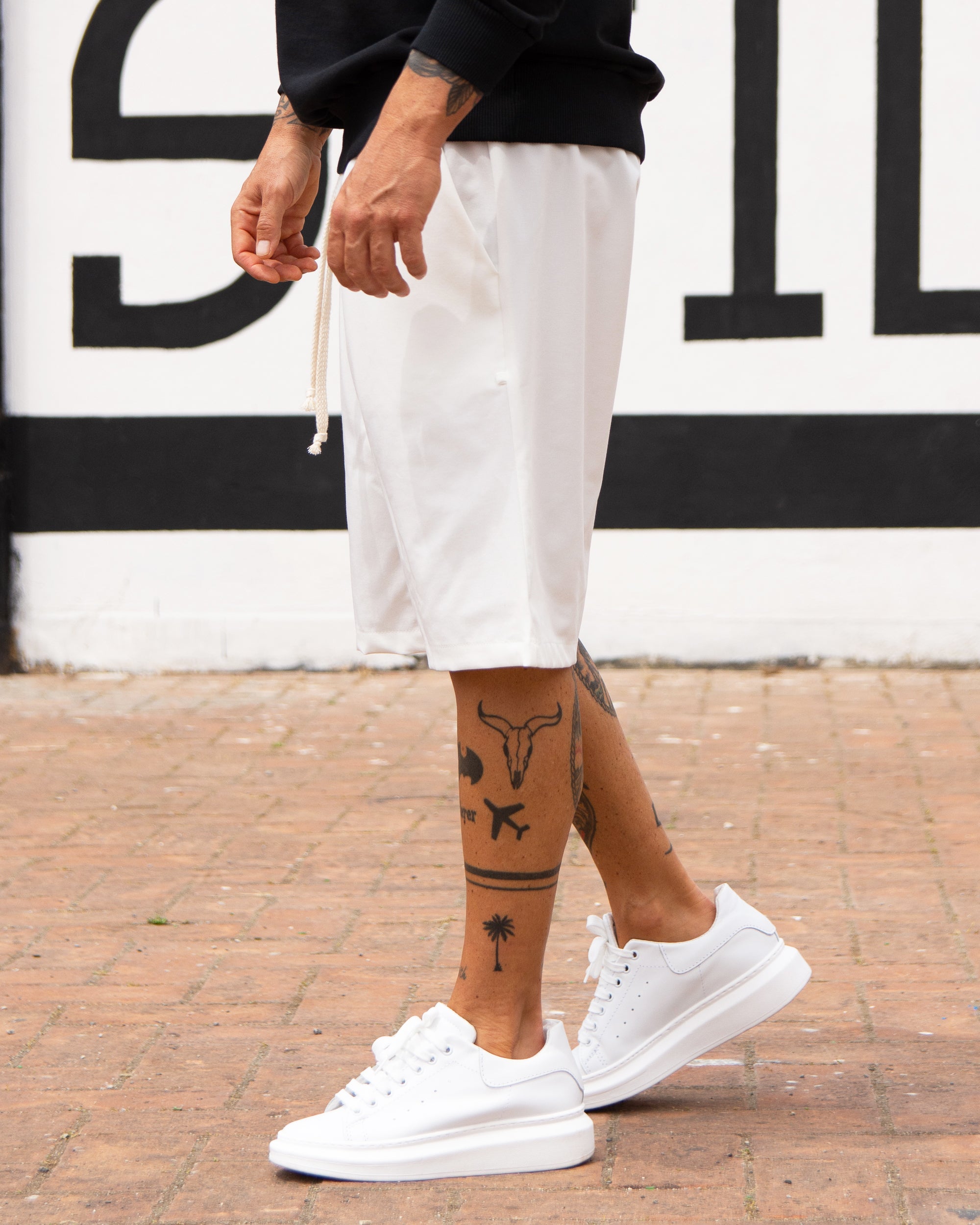 Miami - Bermuda con laccio Bianco