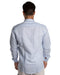 Capri - Camicia in lino a righe Azzurre