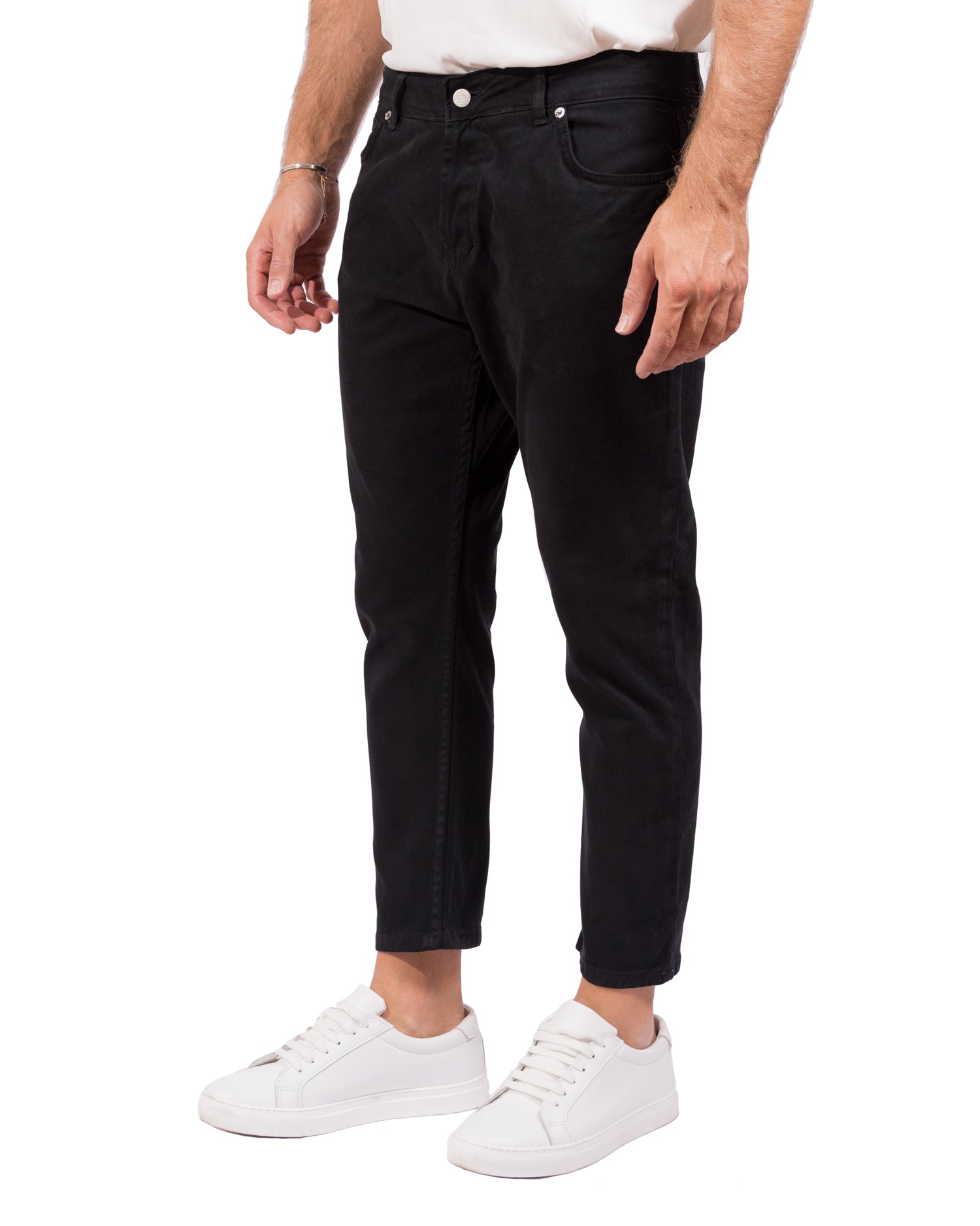 Dylan - Pantalone 5 tasche Nero