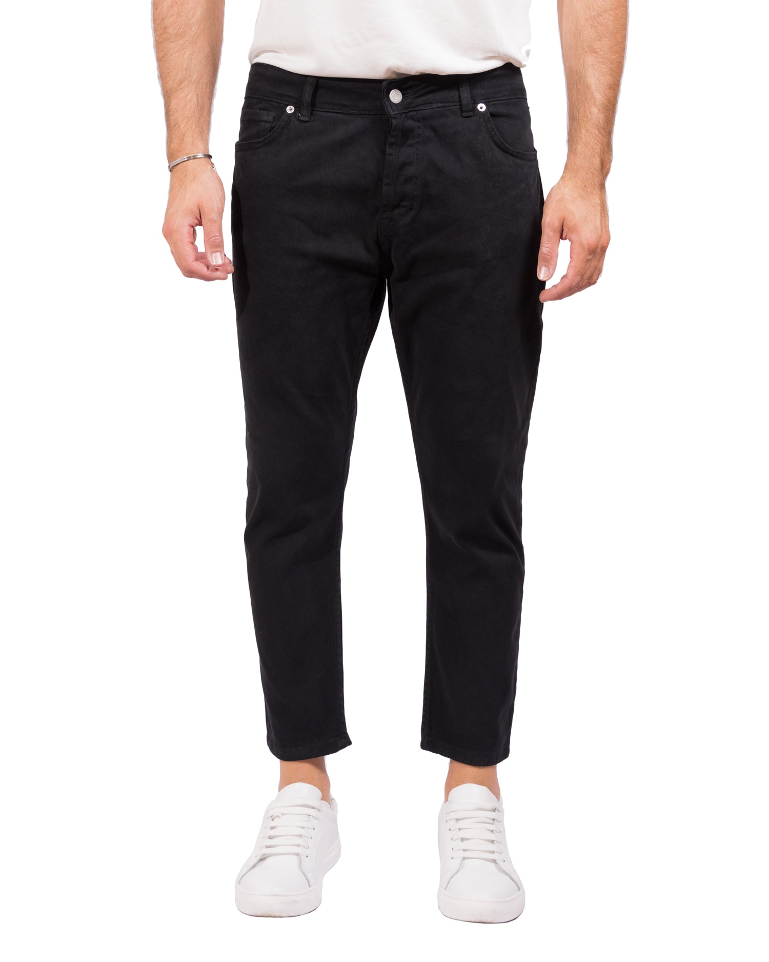Dylan - Pantalone 5 tasche Nero